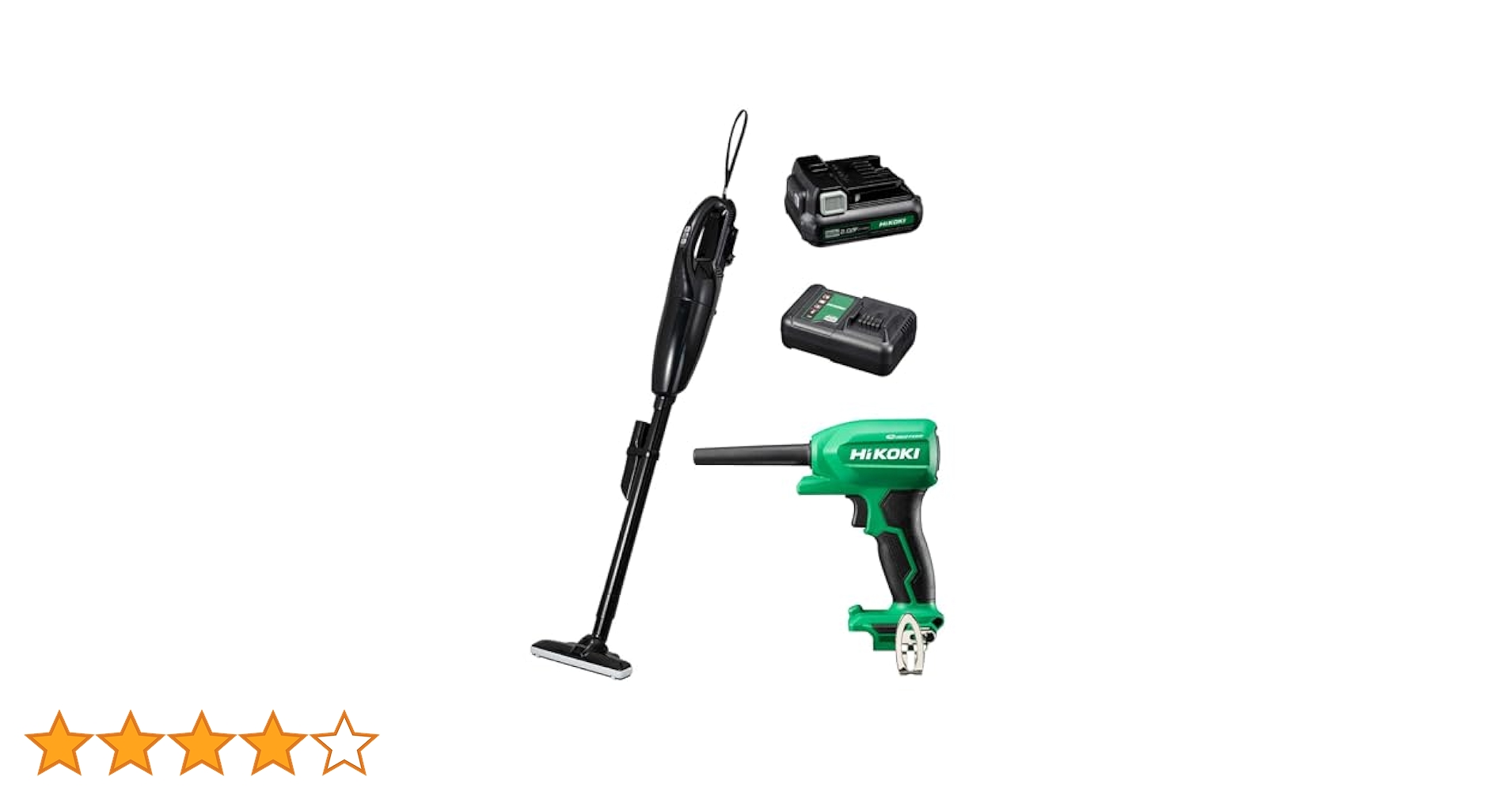 美品！バッテリー充電器付！ HIKOKI スティッククリーナー　R12DA Amazon.co.jp: 【Amazon.co.jp限定】HiKOKI(ハイコーキ) 10.8V